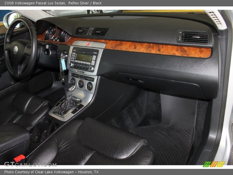 Reflex Silver / Black 2008 Volkswagen Passat Lux Sedan