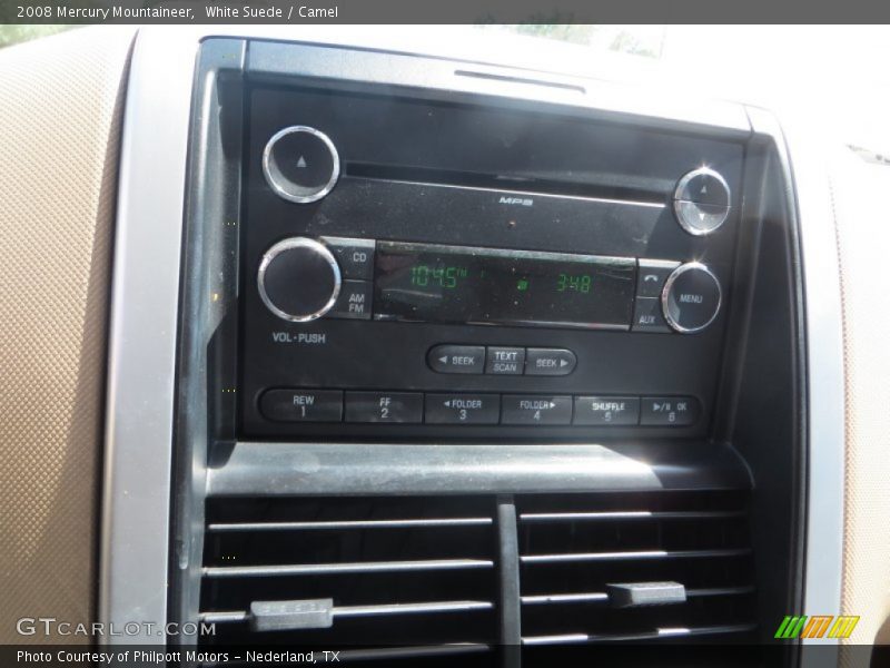 Audio System of 2008 Mountaineer 