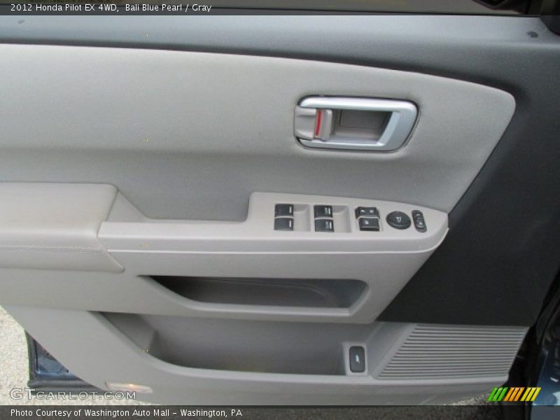 Bali Blue Pearl / Gray 2012 Honda Pilot EX 4WD