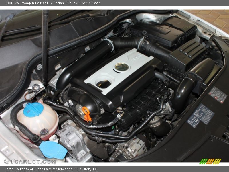 Reflex Silver / Black 2008 Volkswagen Passat Lux Sedan