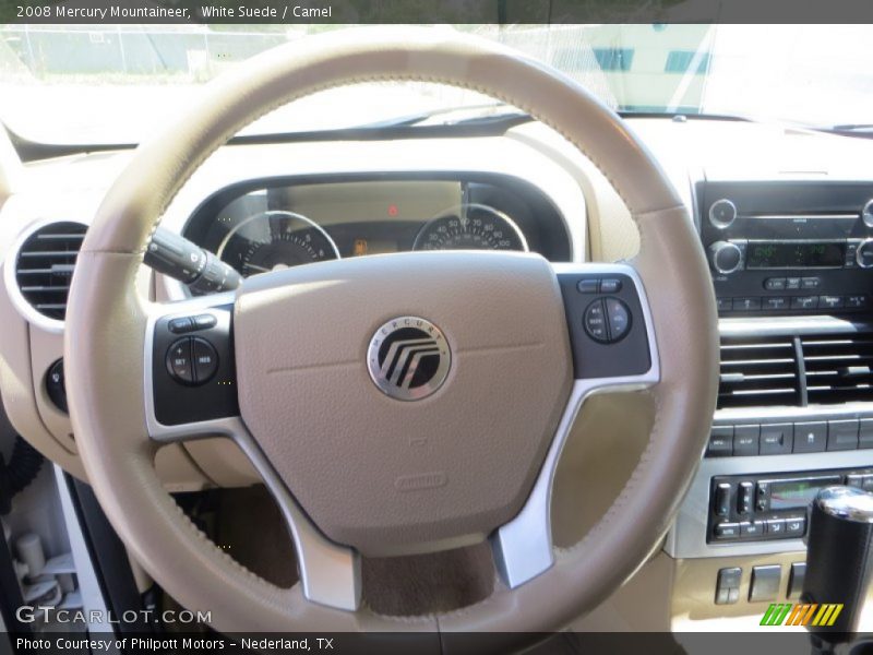 White Suede / Camel 2008 Mercury Mountaineer