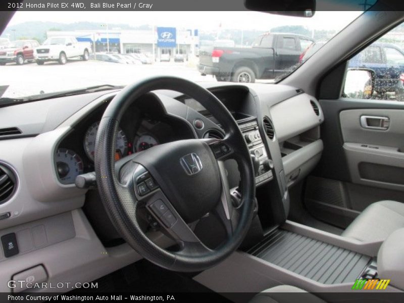 Bali Blue Pearl / Gray 2012 Honda Pilot EX 4WD