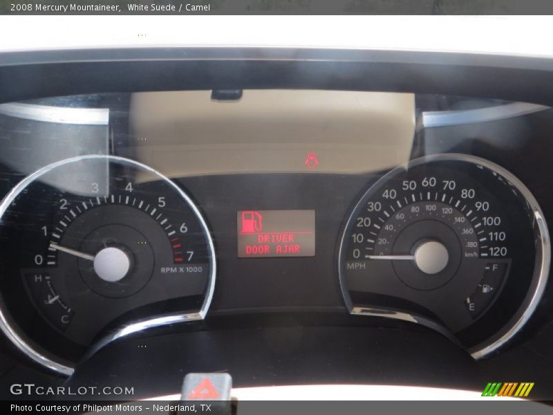 White Suede / Camel 2008 Mercury Mountaineer