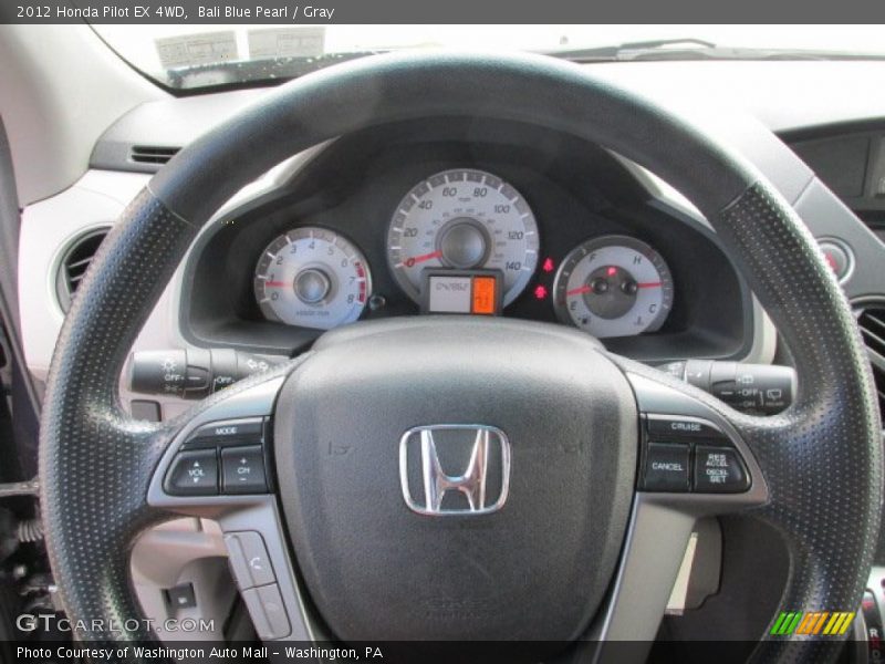 Bali Blue Pearl / Gray 2012 Honda Pilot EX 4WD