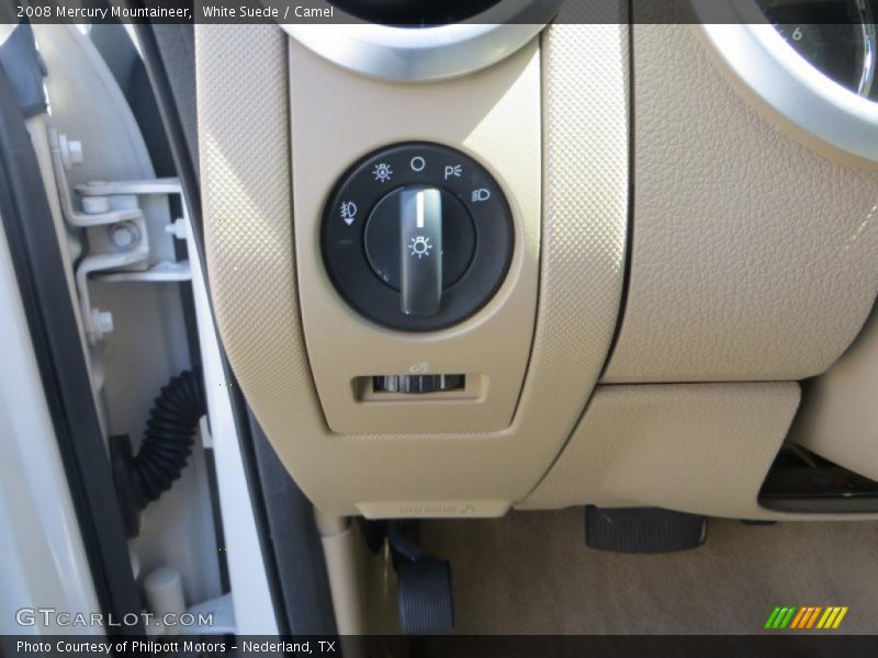 White Suede / Camel 2008 Mercury Mountaineer