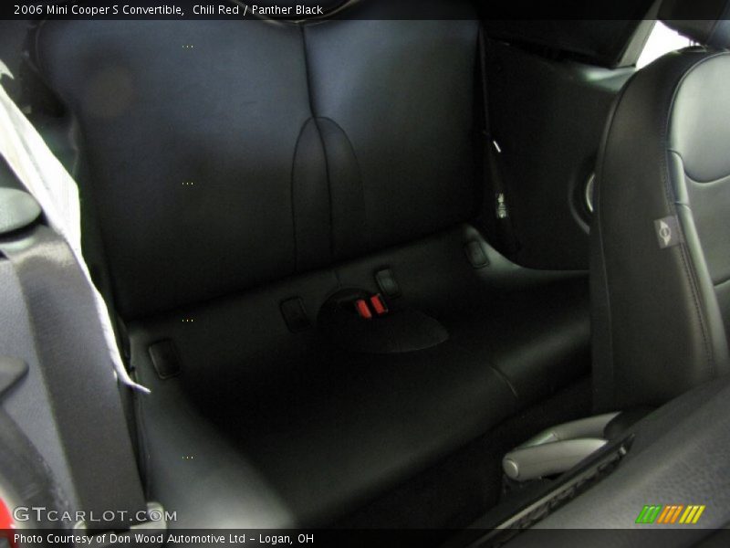 Chili Red / Panther Black 2006 Mini Cooper S Convertible