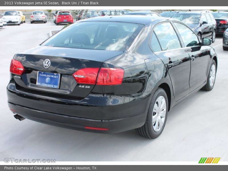Black Uni / Titan Black 2013 Volkswagen Jetta SE Sedan