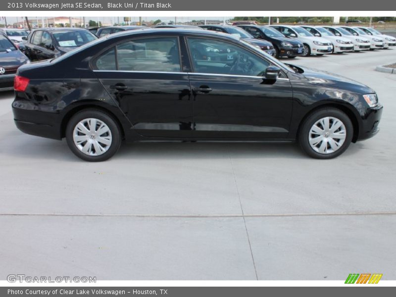 Black Uni / Titan Black 2013 Volkswagen Jetta SE Sedan