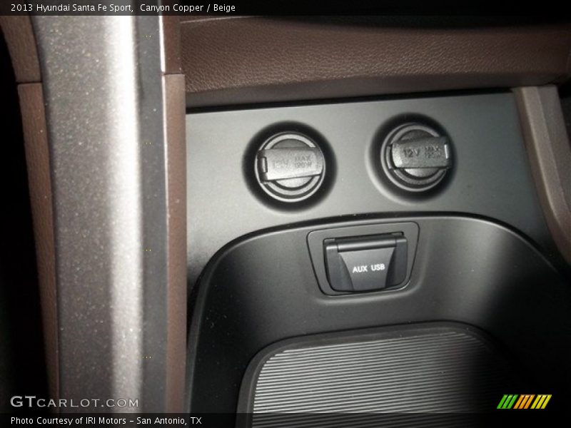 Canyon Copper / Beige 2013 Hyundai Santa Fe Sport