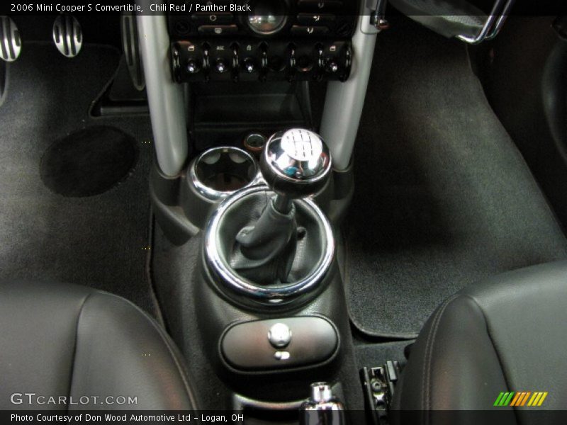 Chili Red / Panther Black 2006 Mini Cooper S Convertible