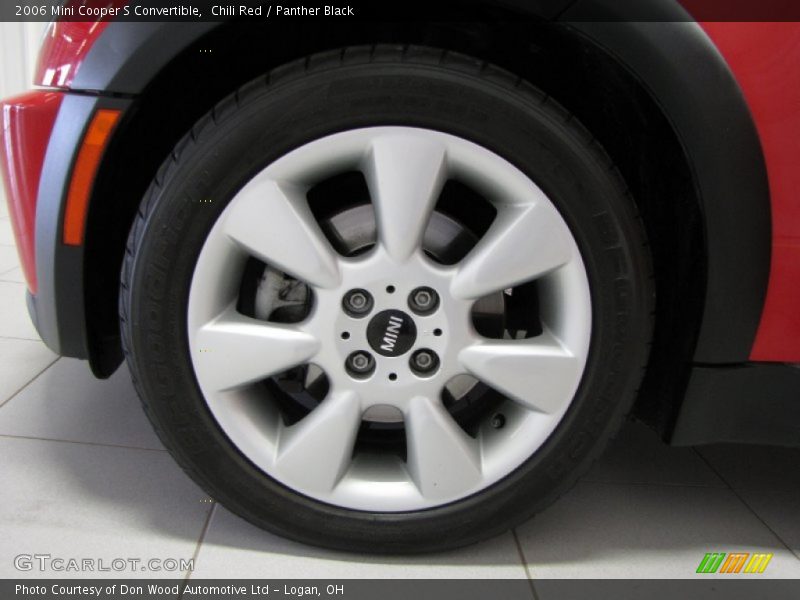 Chili Red / Panther Black 2006 Mini Cooper S Convertible