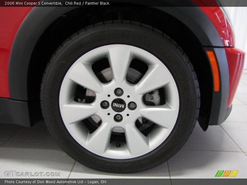 Chili Red / Panther Black 2006 Mini Cooper S Convertible