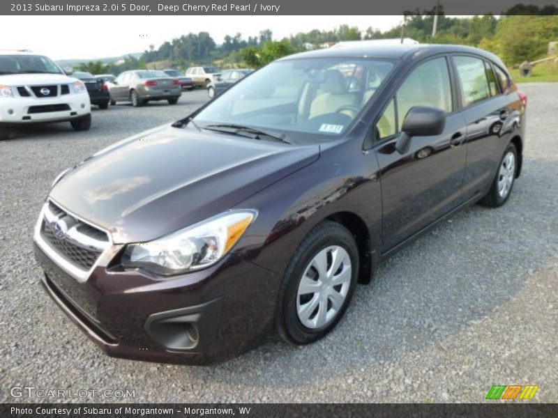 Front 3/4 View of 2013 Impreza 2.0i 5 Door