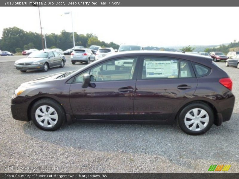  2013 Impreza 2.0i 5 Door Deep Cherry Red Pearl