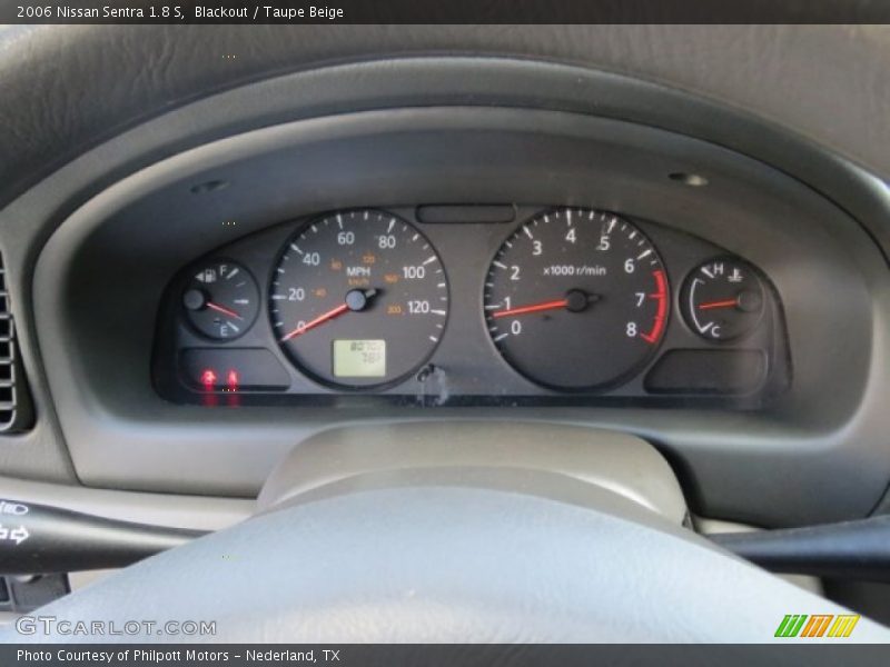 Blackout / Taupe Beige 2006 Nissan Sentra 1.8 S