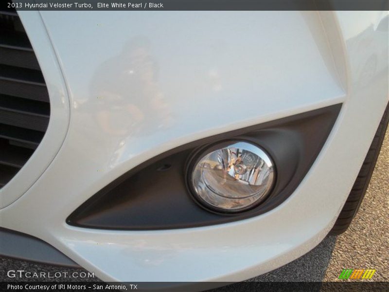 Elite White Pearl / Black 2013 Hyundai Veloster Turbo