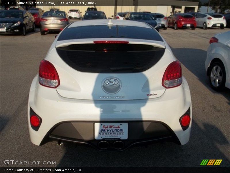 Elite White Pearl / Black 2013 Hyundai Veloster Turbo