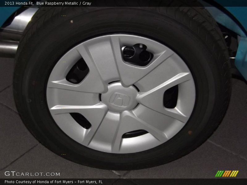 Blue Raspberry Metallic / Gray 2013 Honda Fit