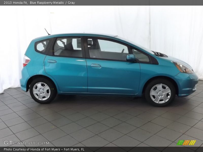 Blue Raspberry Metallic / Gray 2013 Honda Fit