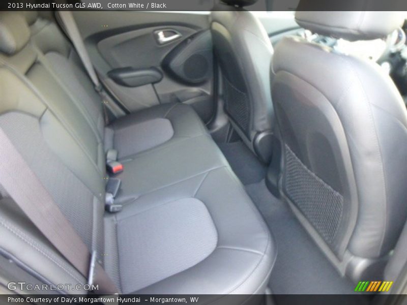 Cotton White / Black 2013 Hyundai Tucson GLS AWD