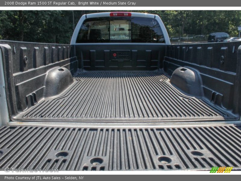 Bright White / Medium Slate Gray 2008 Dodge Ram 1500 ST Regular Cab