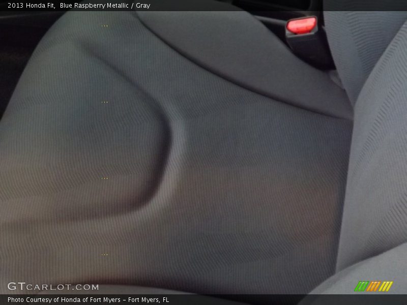 Blue Raspberry Metallic / Gray 2013 Honda Fit