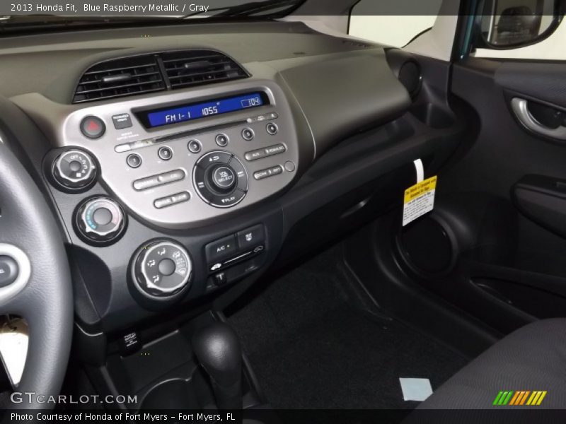 Blue Raspberry Metallic / Gray 2013 Honda Fit