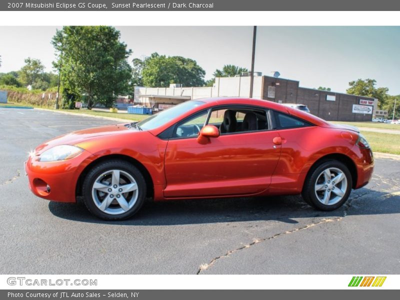 Sunset Pearlescent / Dark Charcoal 2007 Mitsubishi Eclipse GS Coupe