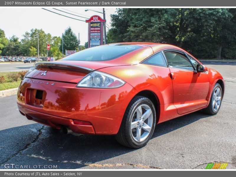 Sunset Pearlescent / Dark Charcoal 2007 Mitsubishi Eclipse GS Coupe
