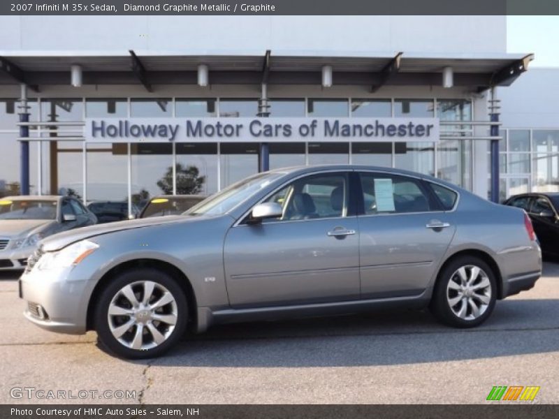 Diamond Graphite Metallic / Graphite 2007 Infiniti M 35x Sedan