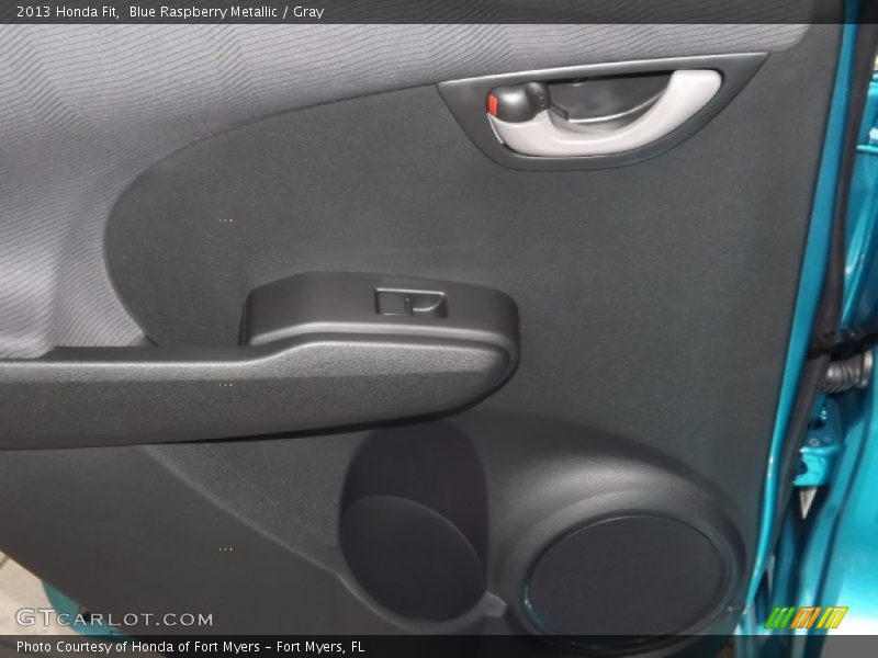 Blue Raspberry Metallic / Gray 2013 Honda Fit