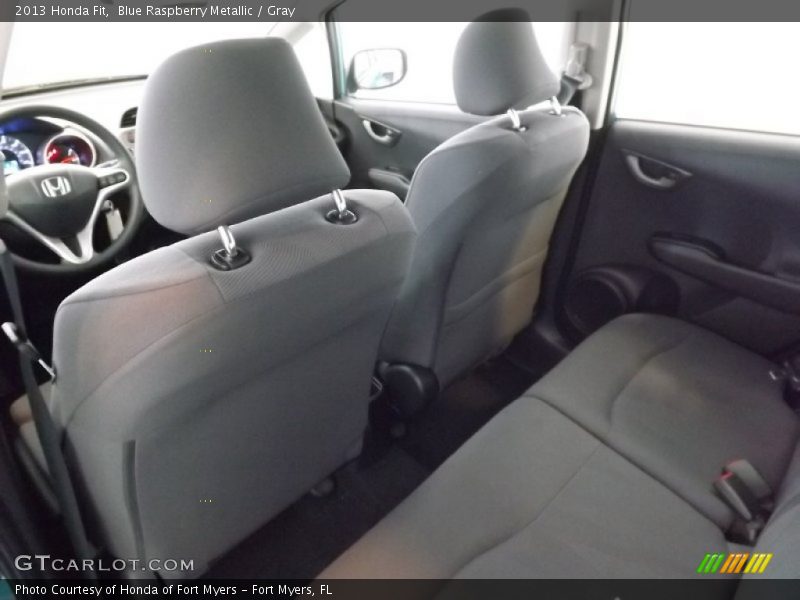 Blue Raspberry Metallic / Gray 2013 Honda Fit