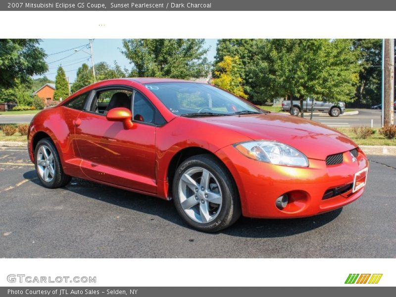 Sunset Pearlescent / Dark Charcoal 2007 Mitsubishi Eclipse GS Coupe