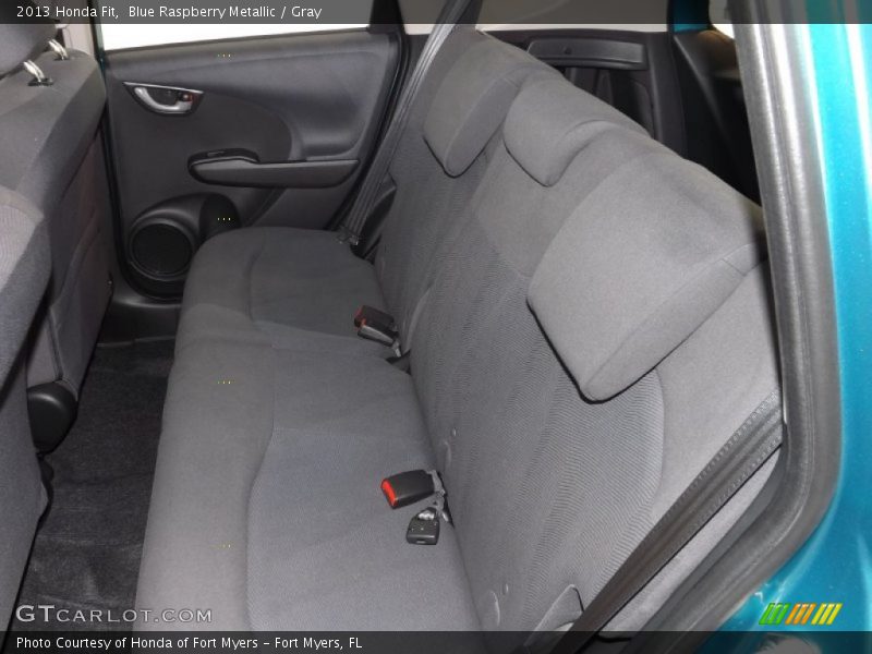 Blue Raspberry Metallic / Gray 2013 Honda Fit