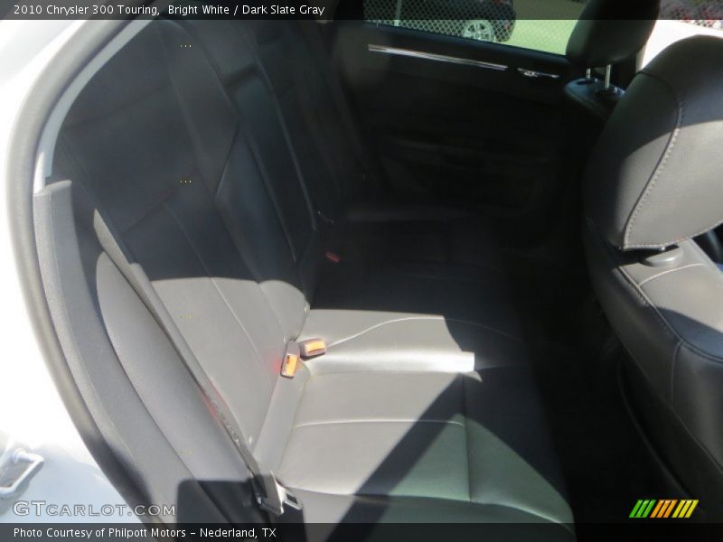 Bright White / Dark Slate Gray 2010 Chrysler 300 Touring