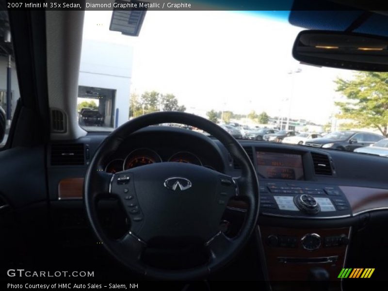 Diamond Graphite Metallic / Graphite 2007 Infiniti M 35x Sedan