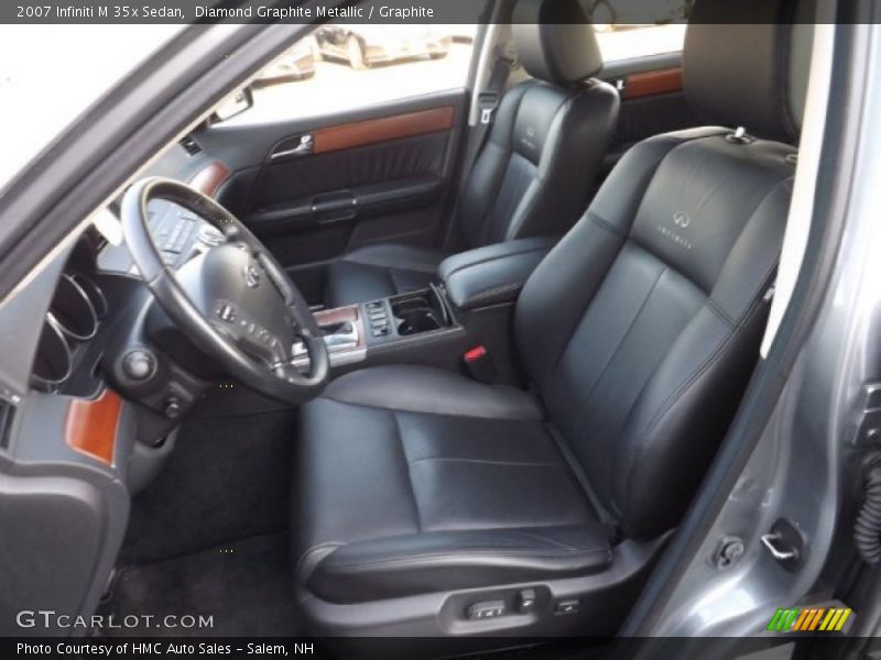 Front Seat of 2007 M 35x Sedan