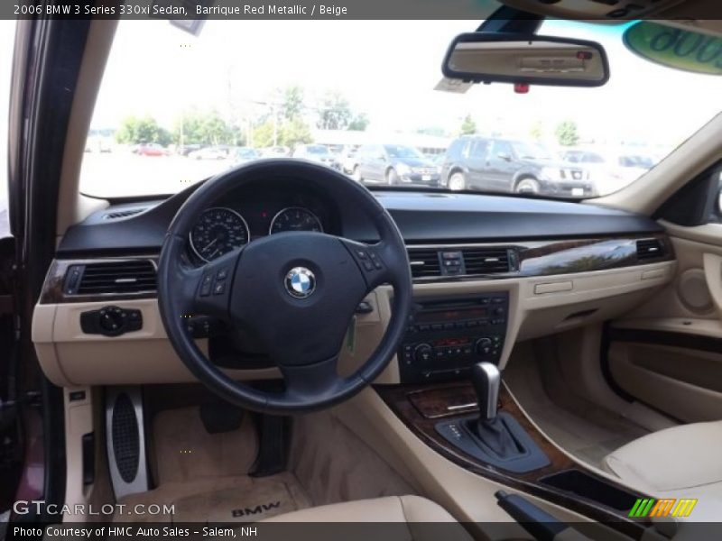 Barrique Red Metallic / Beige 2006 BMW 3 Series 330xi Sedan