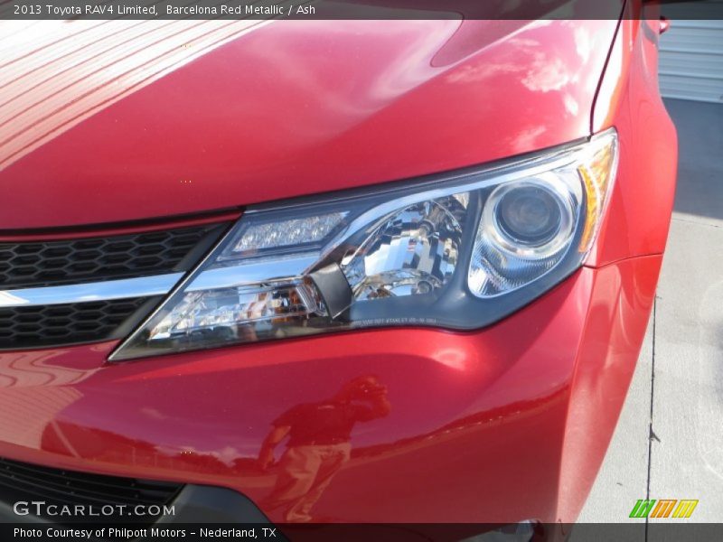 Barcelona Red Metallic / Ash 2013 Toyota RAV4 Limited