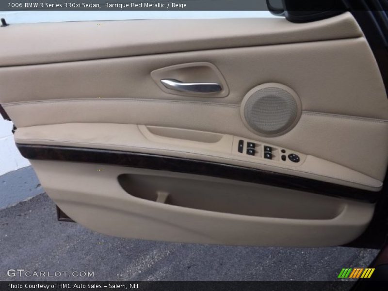 Barrique Red Metallic / Beige 2006 BMW 3 Series 330xi Sedan
