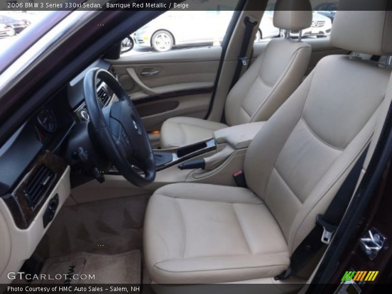 Barrique Red Metallic / Beige 2006 BMW 3 Series 330xi Sedan
