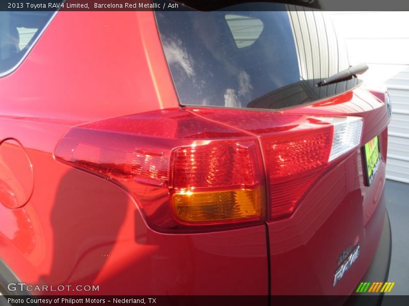 Barcelona Red Metallic / Ash 2013 Toyota RAV4 Limited