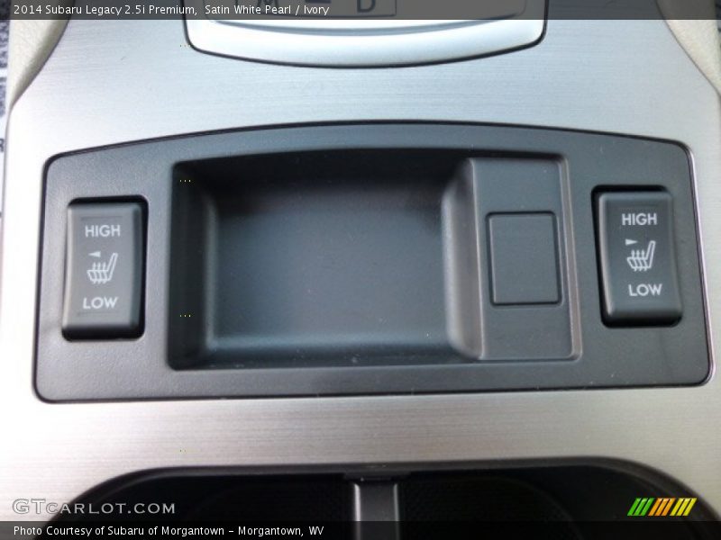 Satin White Pearl / Ivory 2014 Subaru Legacy 2.5i Premium