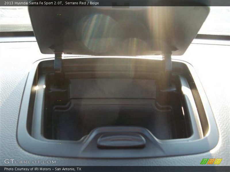 Serrano Red / Beige 2013 Hyundai Santa Fe Sport 2.0T