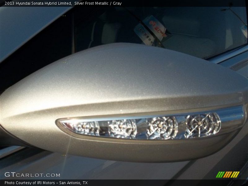 Silver Frost Metallic / Gray 2013 Hyundai Sonata Hybrid Limited