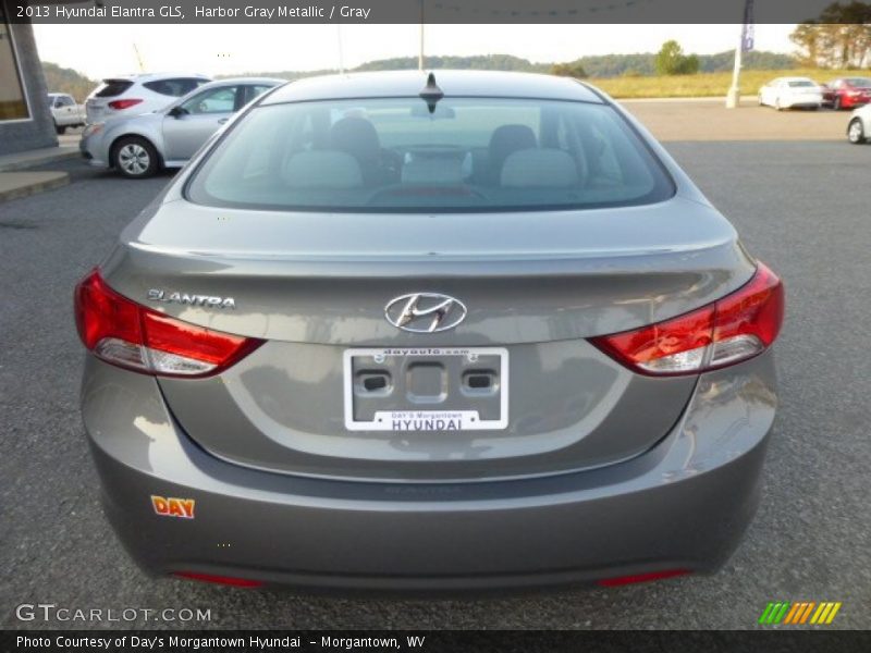 Harbor Gray Metallic / Gray 2013 Hyundai Elantra GLS