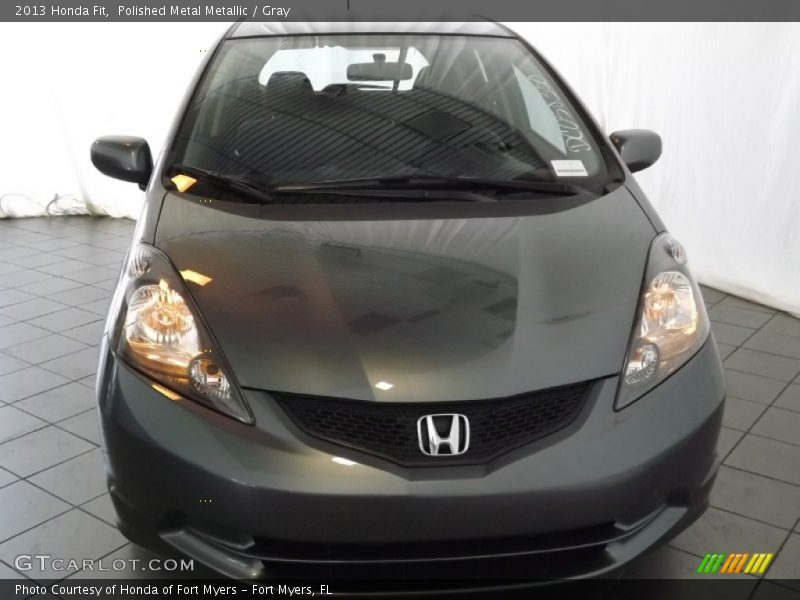 Polished Metal Metallic / Gray 2013 Honda Fit