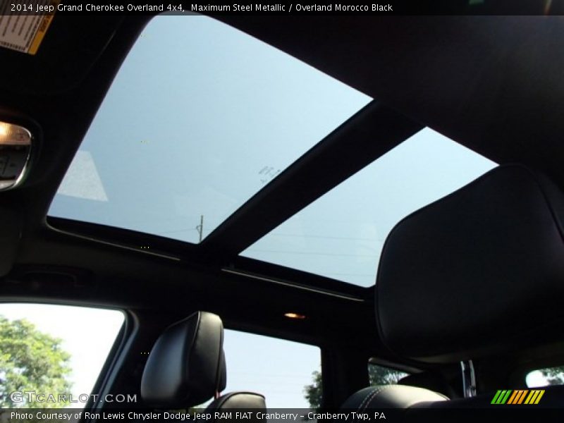 Maximum Steel Metallic / Overland Morocco Black 2014 Jeep Grand Cherokee Overland 4x4