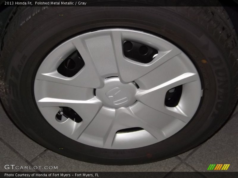Polished Metal Metallic / Gray 2013 Honda Fit
