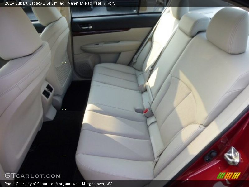 Venetian Red Pearl / Ivory 2014 Subaru Legacy 2.5i Limited
